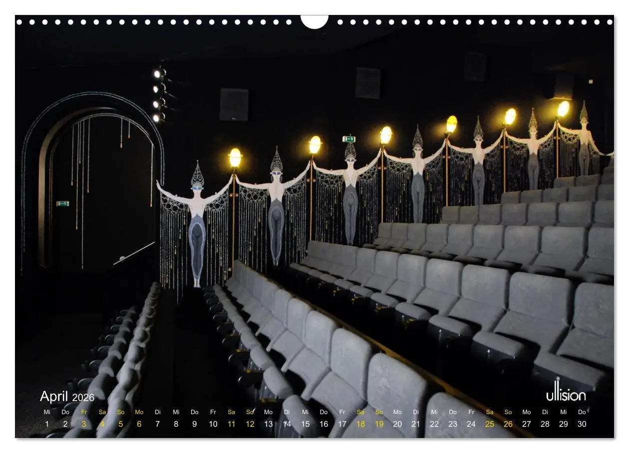 Bild: 9783457552780 | GANZ GROSSES KINO - Meisterwerke der Wandgestaltung (Wandkalender...