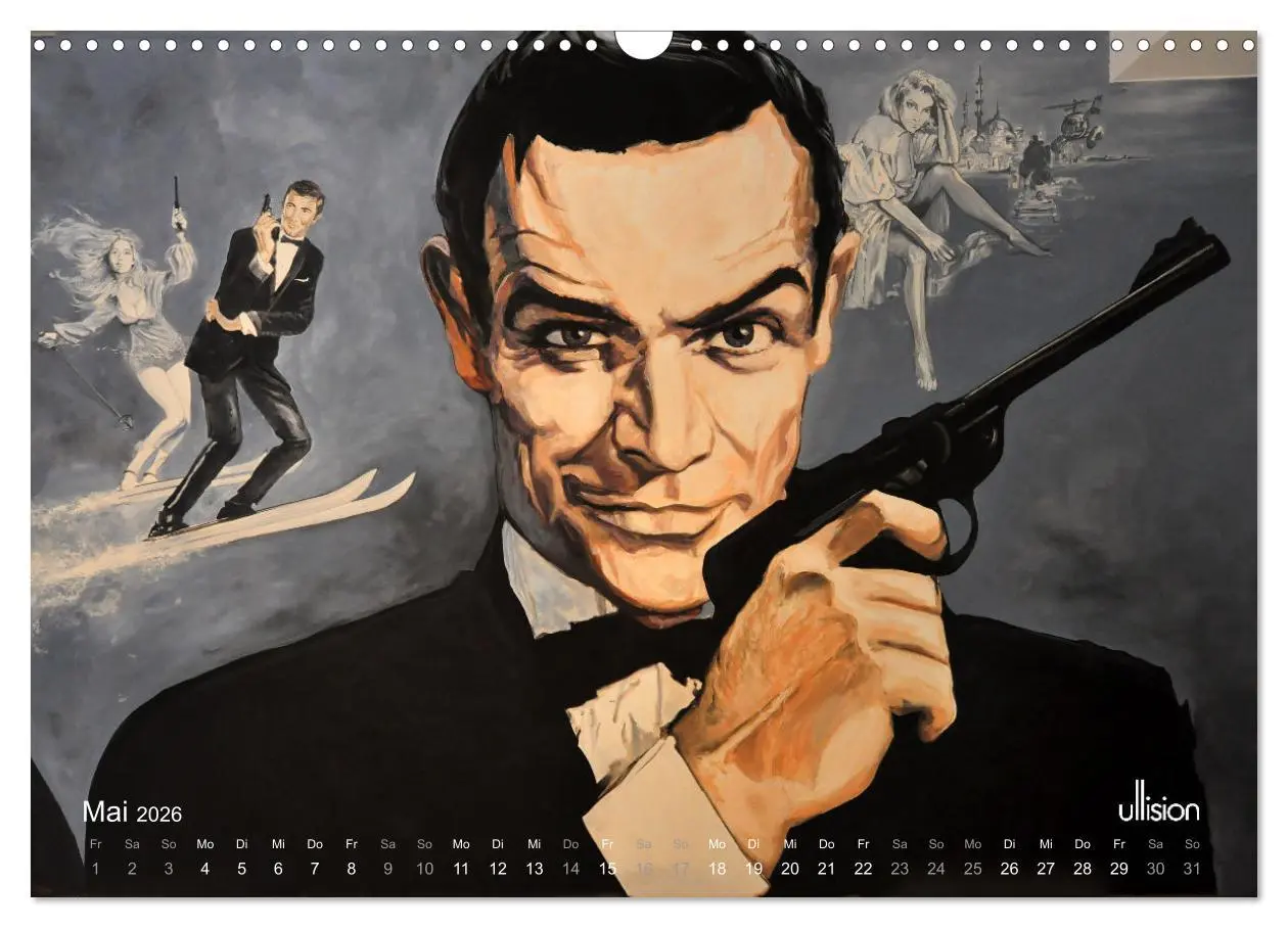 Bild: 9783457552780 | GANZ GROSSES KINO - Meisterwerke der Wandgestaltung (Wandkalender...