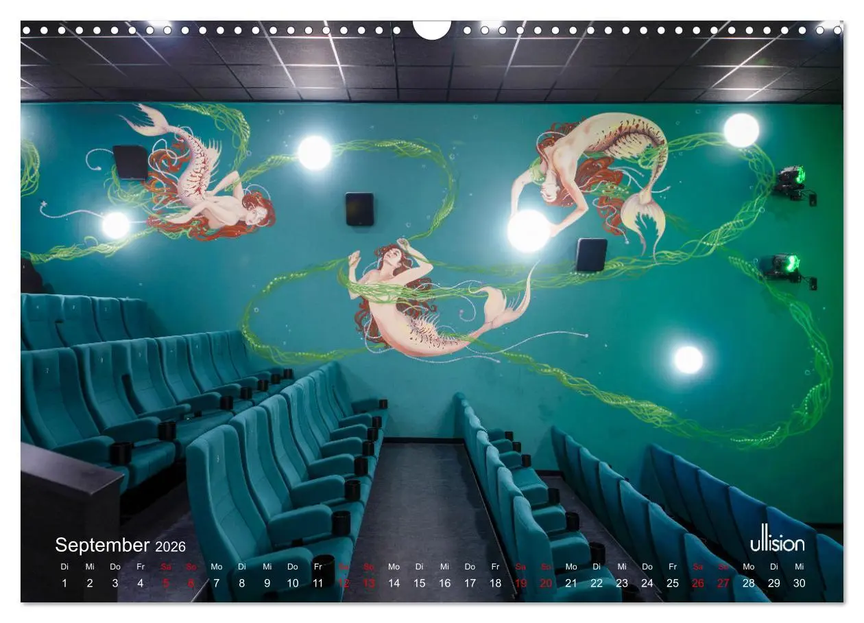 Bild: 9783457552780 | GANZ GROSSES KINO - Meisterwerke der Wandgestaltung (Wandkalender...