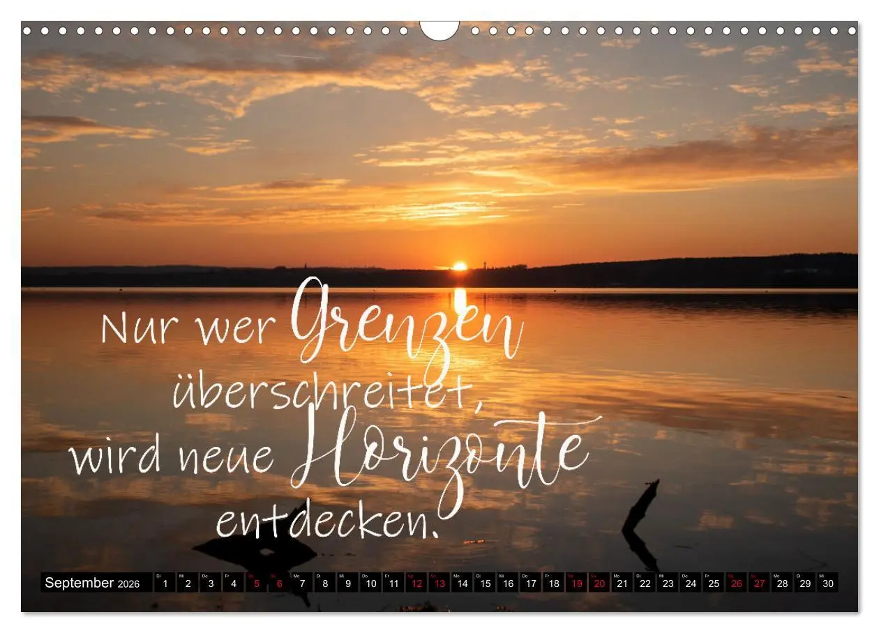 Bild: 9783457622780 | Bilder und Texte für die Seele (Wandkalender 2026 DIN A3 quer),...