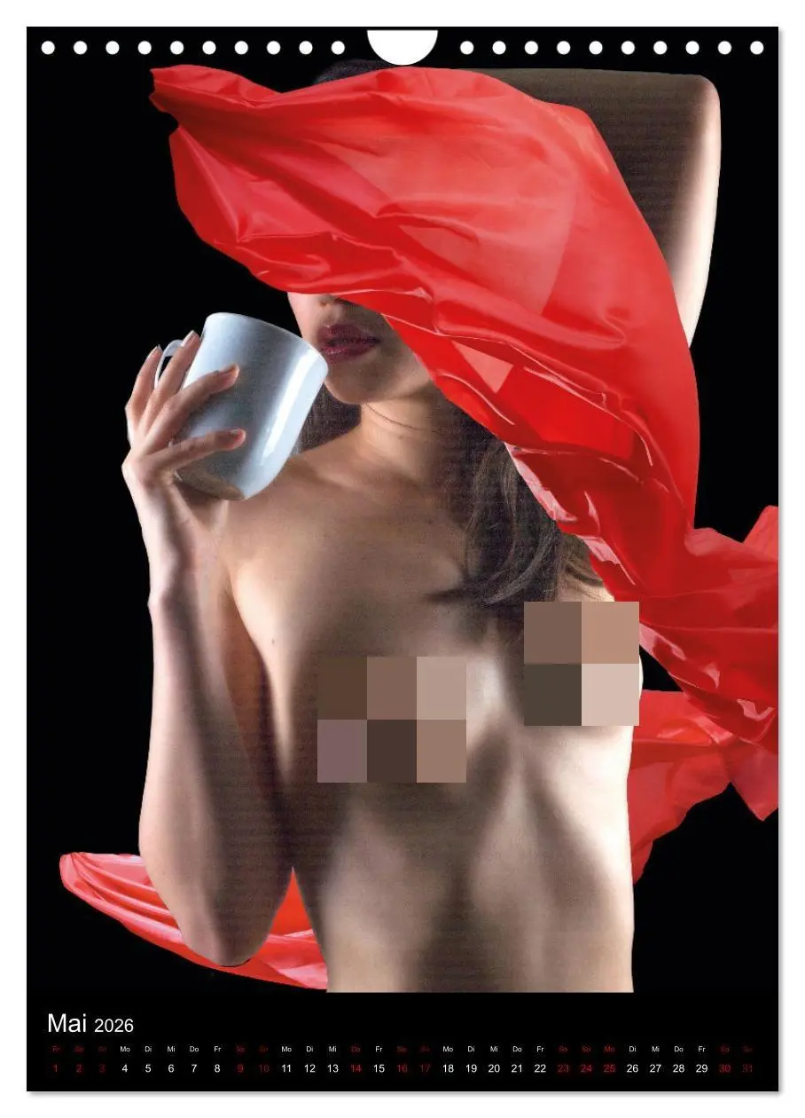 Bild: 9783516332780 | Anonymer Akt (Wandkalender 2026 DIN A4 hoch), CALVENDO Monatskalender