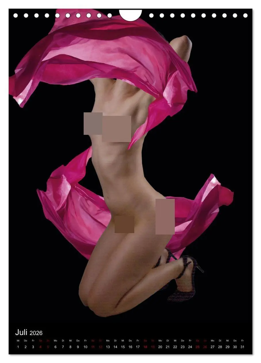 Bild: 9783516332780 | Anonymer Akt (Wandkalender 2026 DIN A4 hoch), CALVENDO Monatskalender