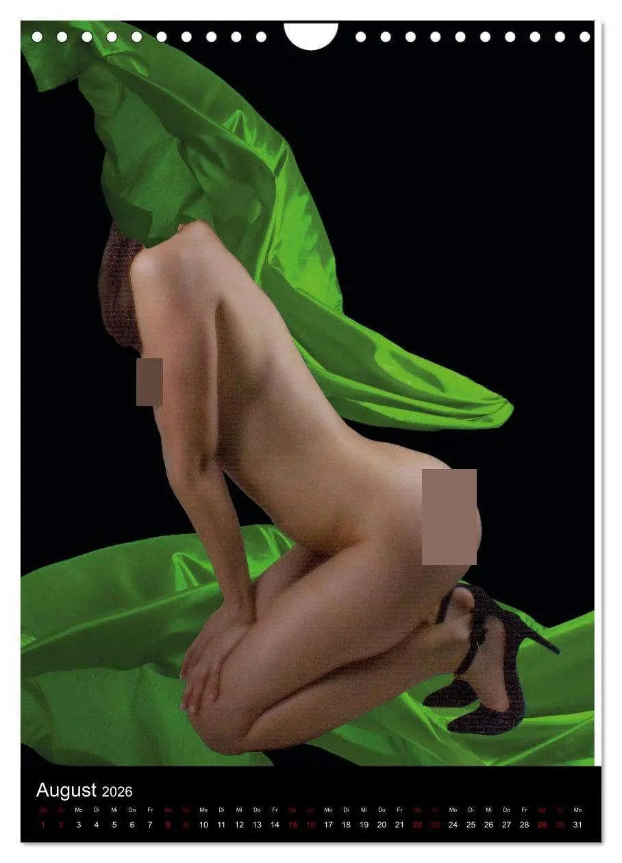 Bild: 9783516332780 | Anonymer Akt (Wandkalender 2026 DIN A4 hoch), CALVENDO Monatskalender
