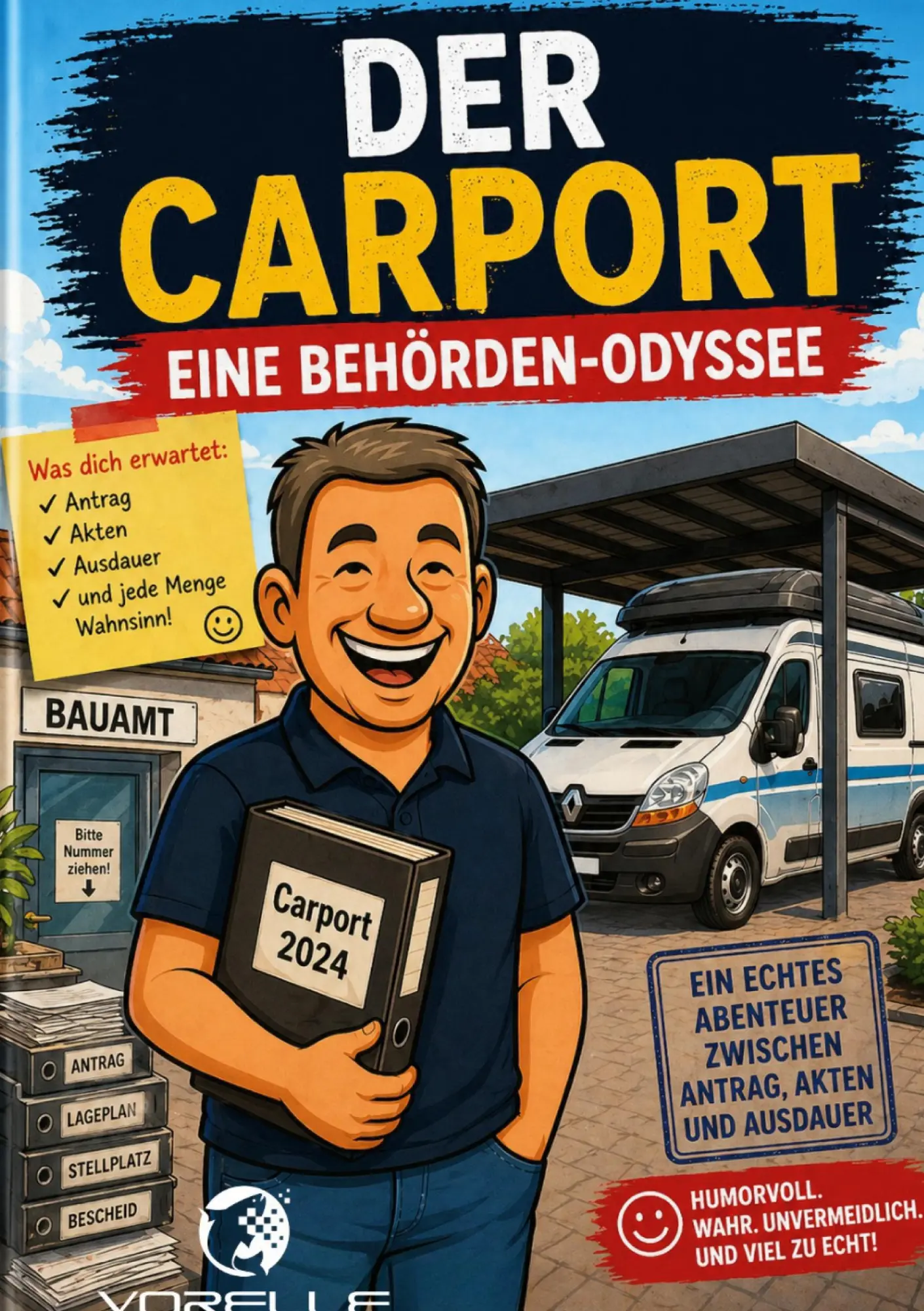 Cover: 9783696382780 | Der Carport | Eine Behörden-Odyssee | Volkmar Relle | Taschenbuch