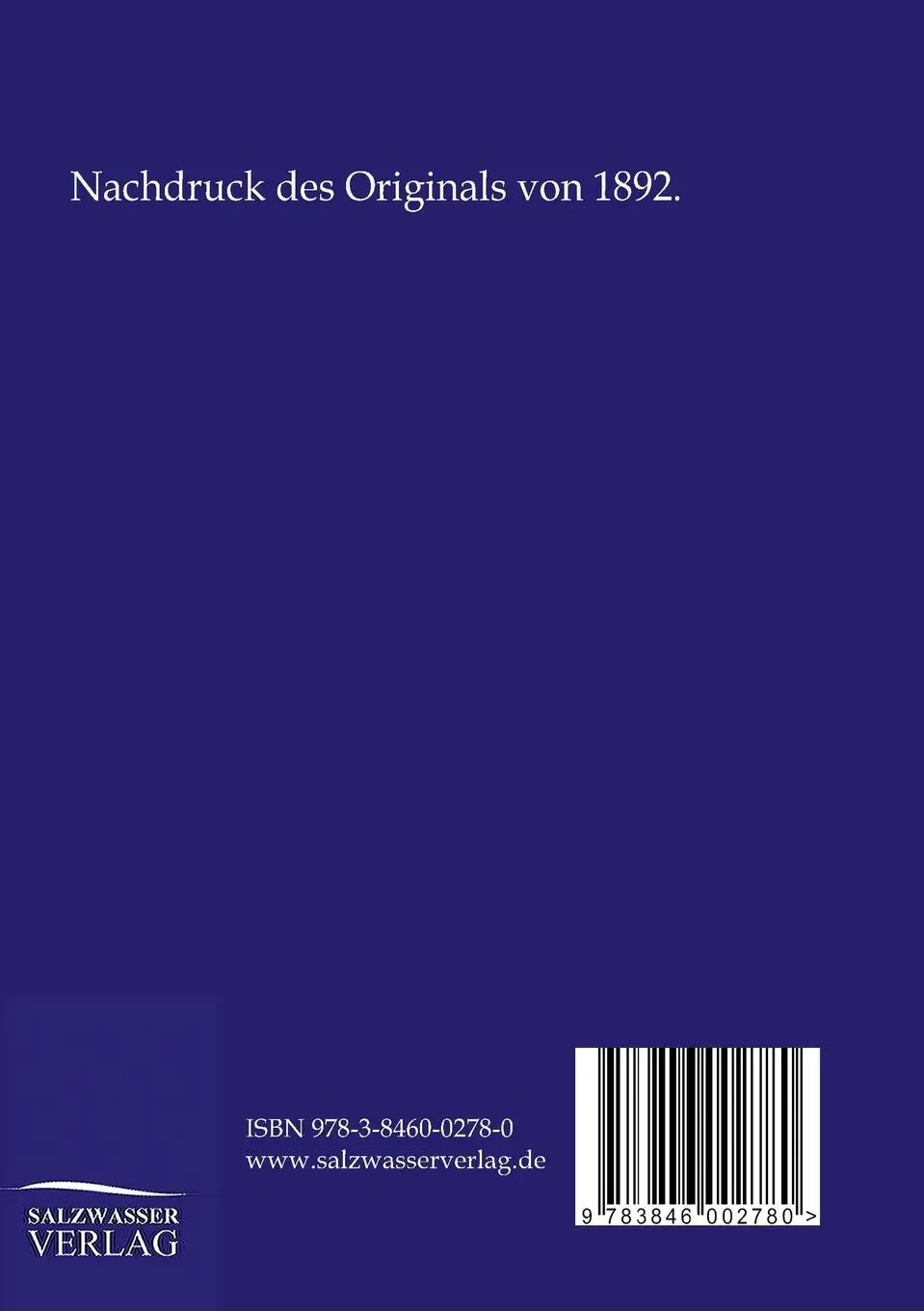 Rückseite: 9783846002780 | Medizinische Märchen | Philander | Taschenbuch | 212 S. | Deutsch