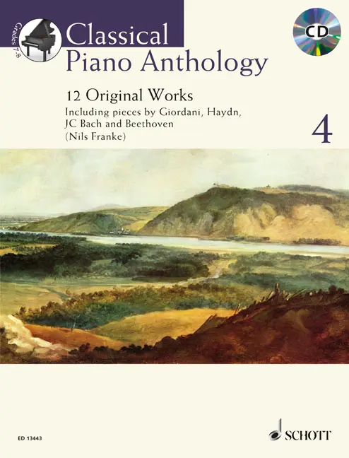 Cover: 9790220132780 | Classical Piano Anthology Vol. 4 | 12 Original Works | Buch + CD