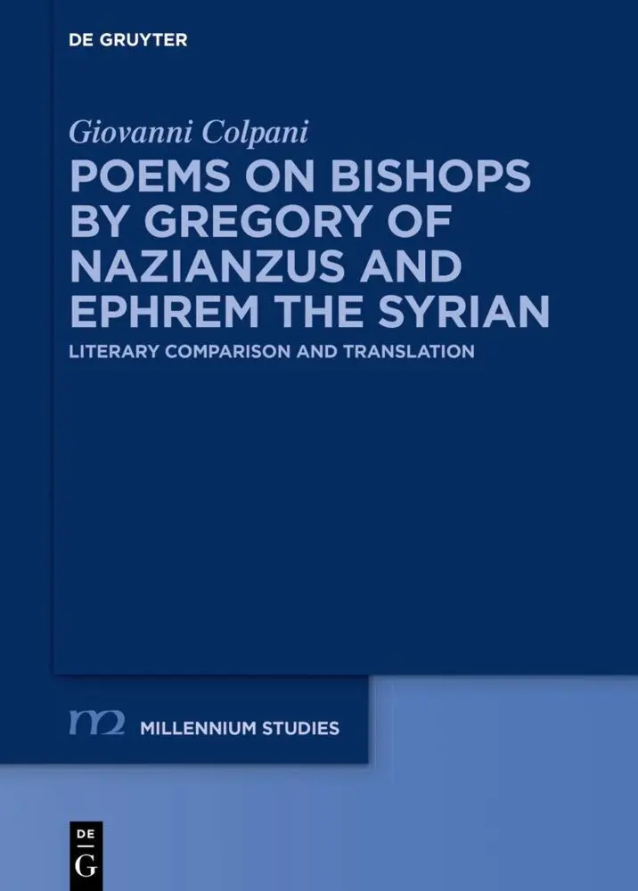 Cover: 9783111552880 | Poems on Bishops by Gregory of Nazianzus and Ephrem the Syrian | Buch