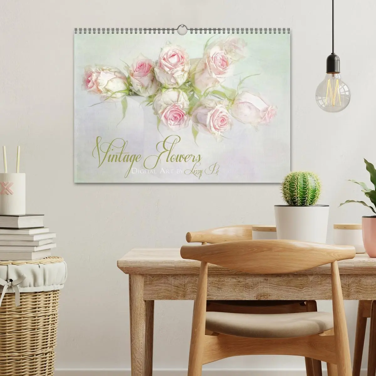 Bild: 9783516182880 | Vintage Flowers (Wandkalender 2026 DIN A3 quer), CALVENDO...