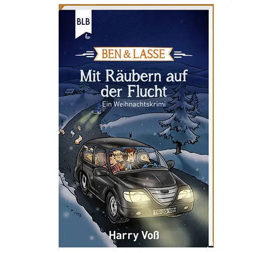 Cover: 9783955682880 | Mit Räubern auf der Flucht | Ein Weihnachtskrimi, Ben und Lasse | Voß