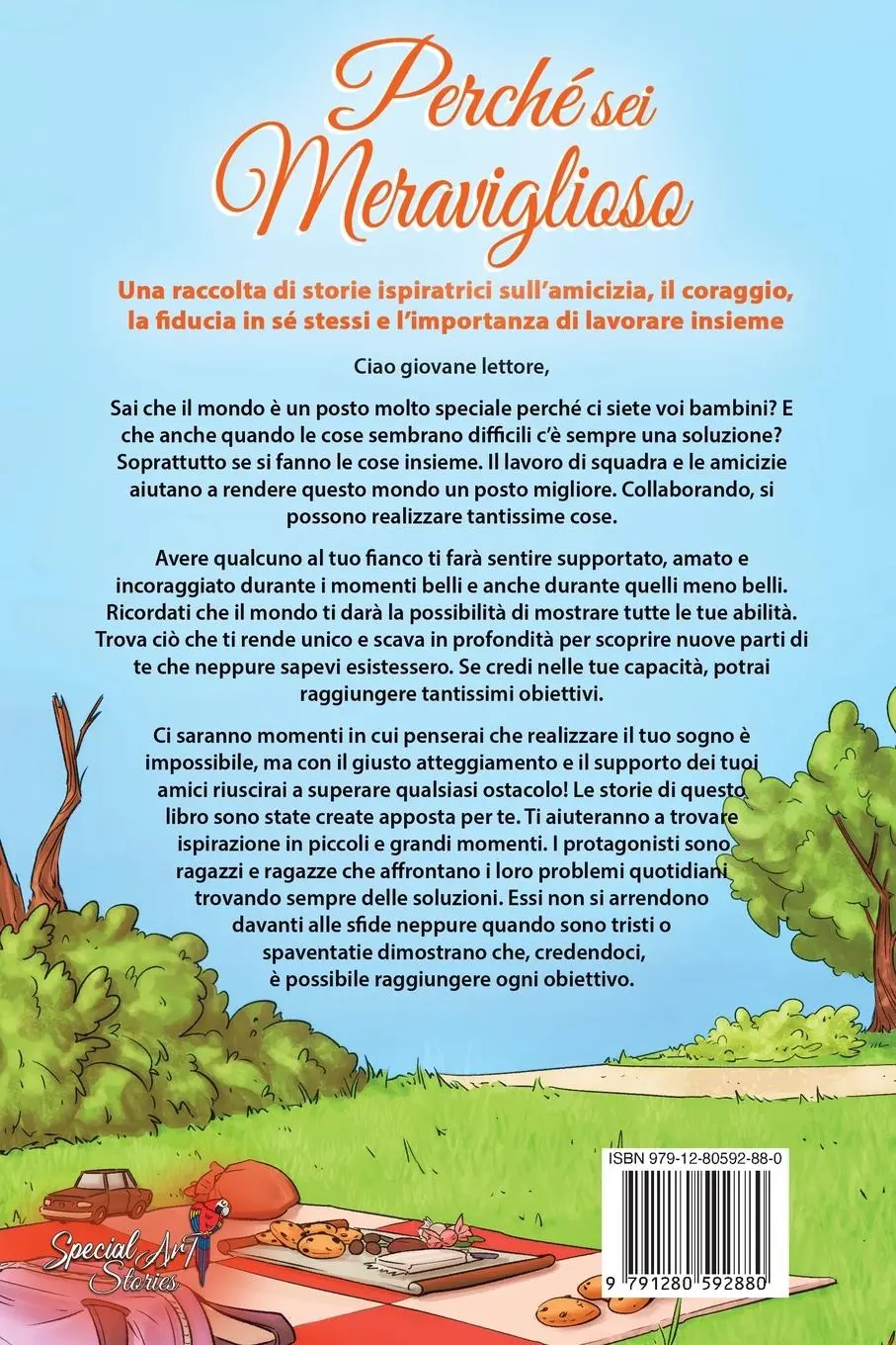 Rückseite: 9791280592880 | Perché sei Meraviglioso | Nadia Ross (u. a.) | Taschenbuch | 2022