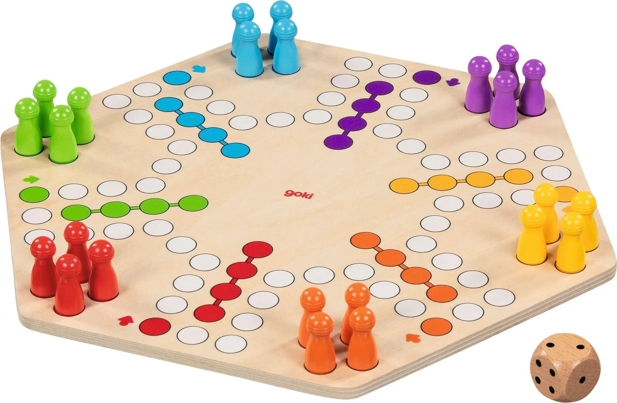 Cover: 4013594562980 | Ludo für bis zu 6 Spieler, beidseitig bedruckt | Spiel | 56298 | 2025