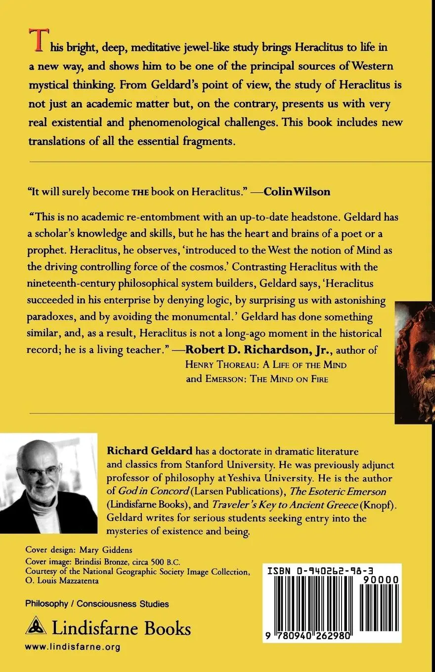 Rückseite: 9780940262980 | Remembering Heraclitus | Richard Geldard | Taschenbuch | Englisch