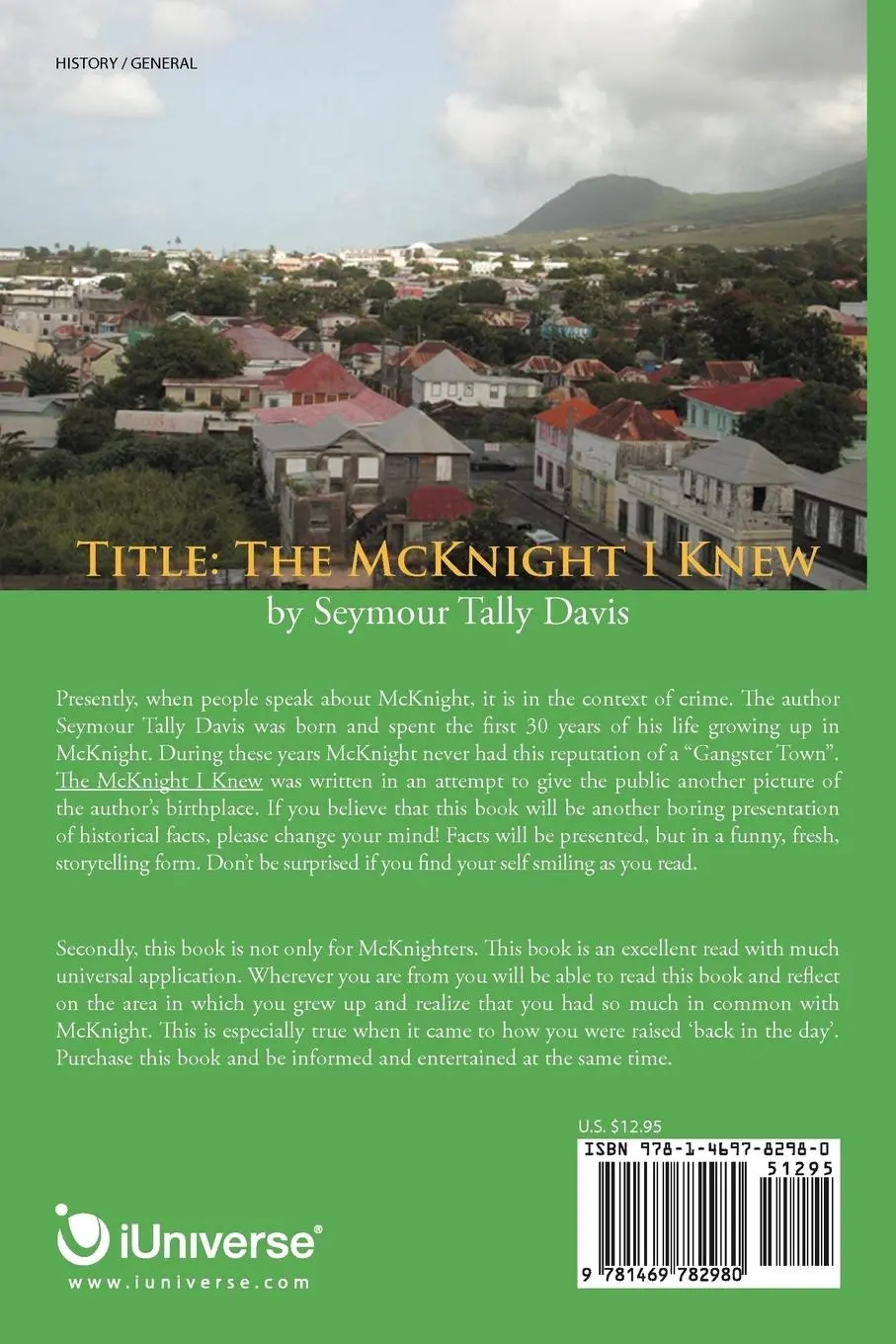 Rückseite: 9781469782980 | The McKnight I Knew | Seymour Tally Davis | Taschenbuch | Englisch