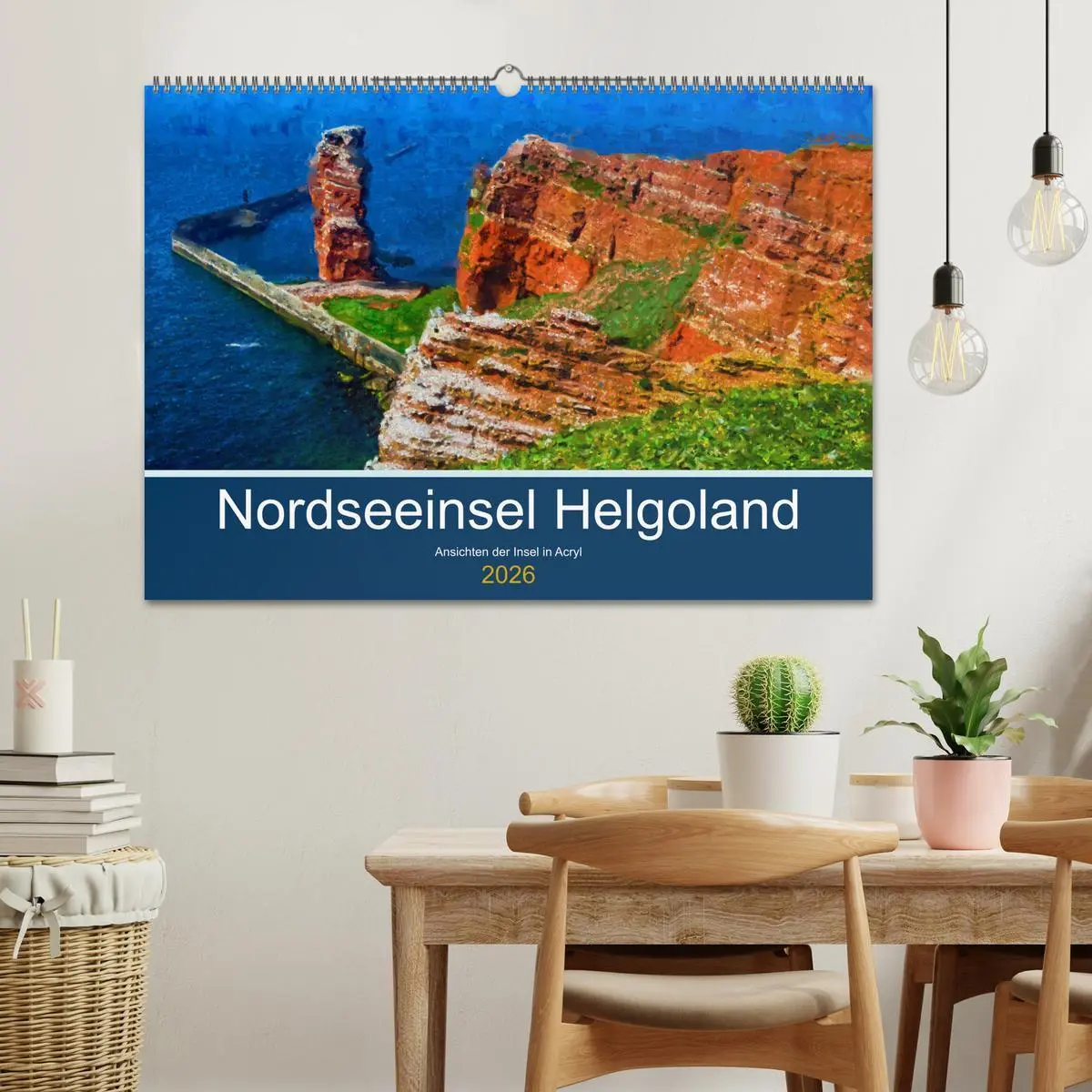 Bild: 9783457602980 | Nordseeinsel Helgoland - Ansichten der Insel in Acryl (Wandkalender...