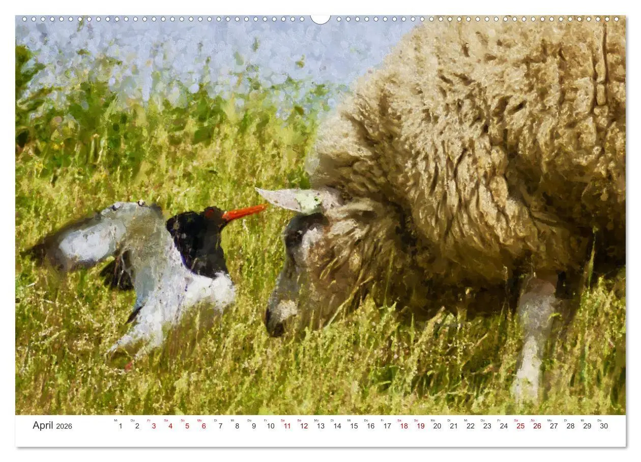 Bild: 9783457602980 | Nordseeinsel Helgoland - Ansichten der Insel in Acryl (Wandkalender...