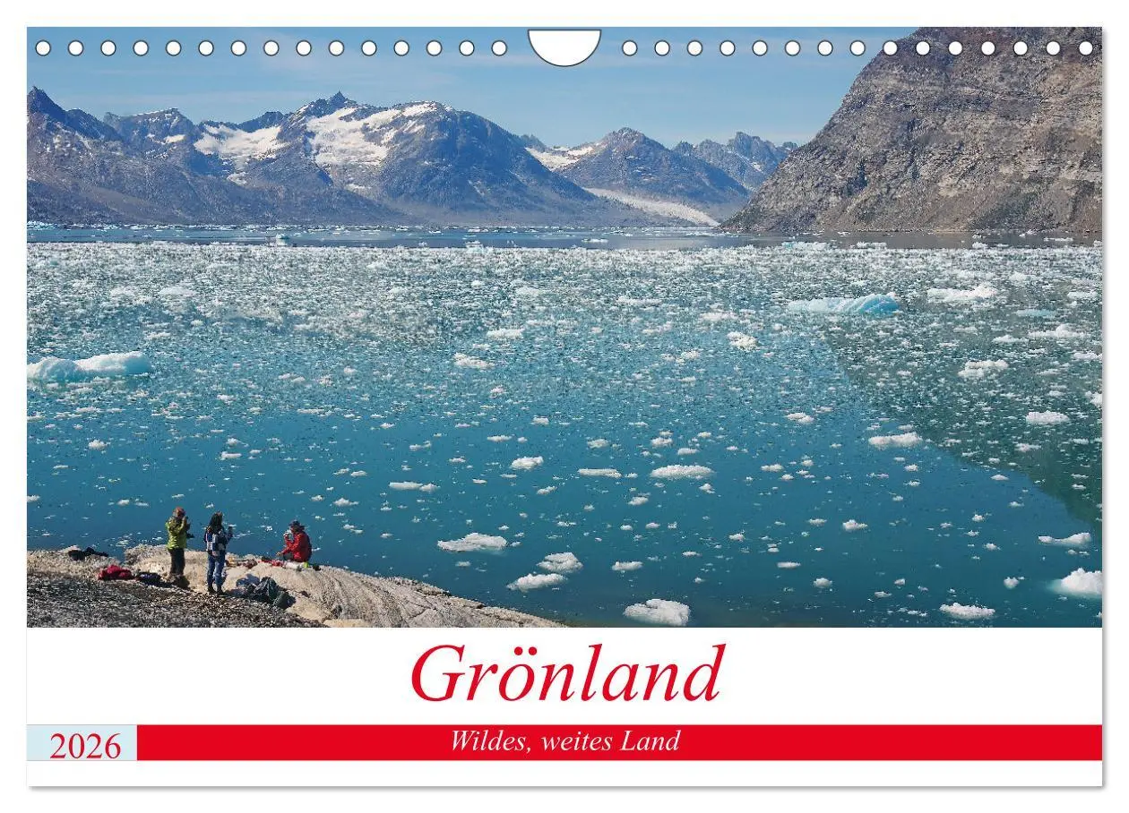 Cover: 9783457772980 | Grönland - Wildes, weites Land (Wandkalender 2026 DIN A4 quer),...