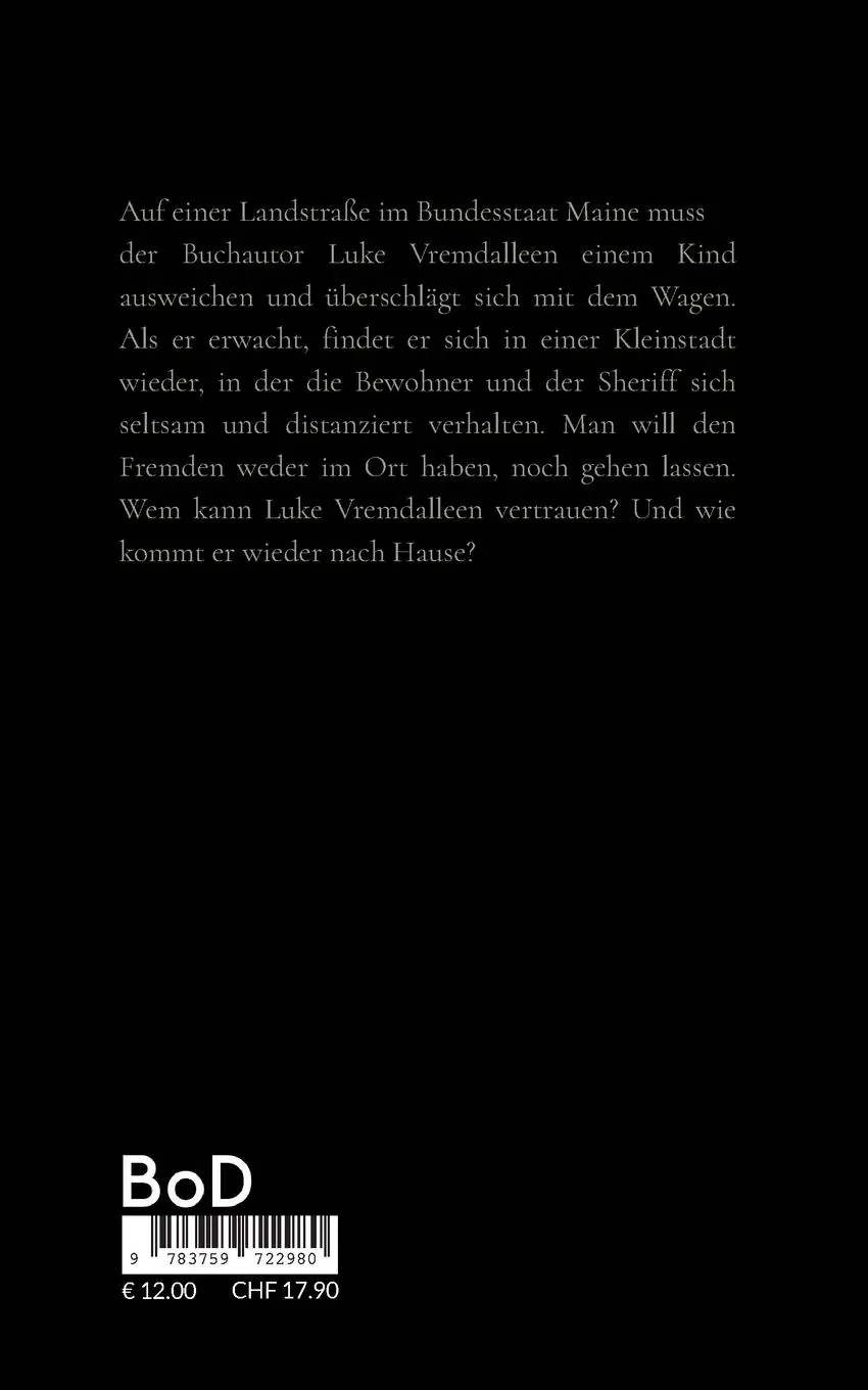 Rückseite: 9783759722980 | Strange Village | Ein Mystery-Thriller, der unter die Haut geht | Buch