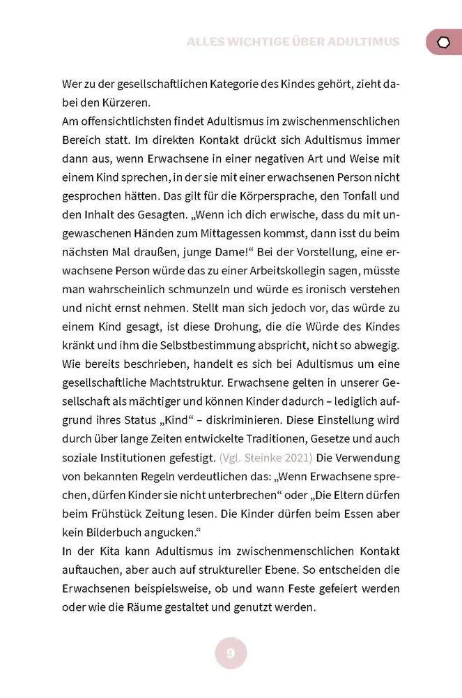 Bild: 9783834652980 | Adultismus in der Kita | Silke Hubrig (u. a.) | Taschenbuch | 64 S.