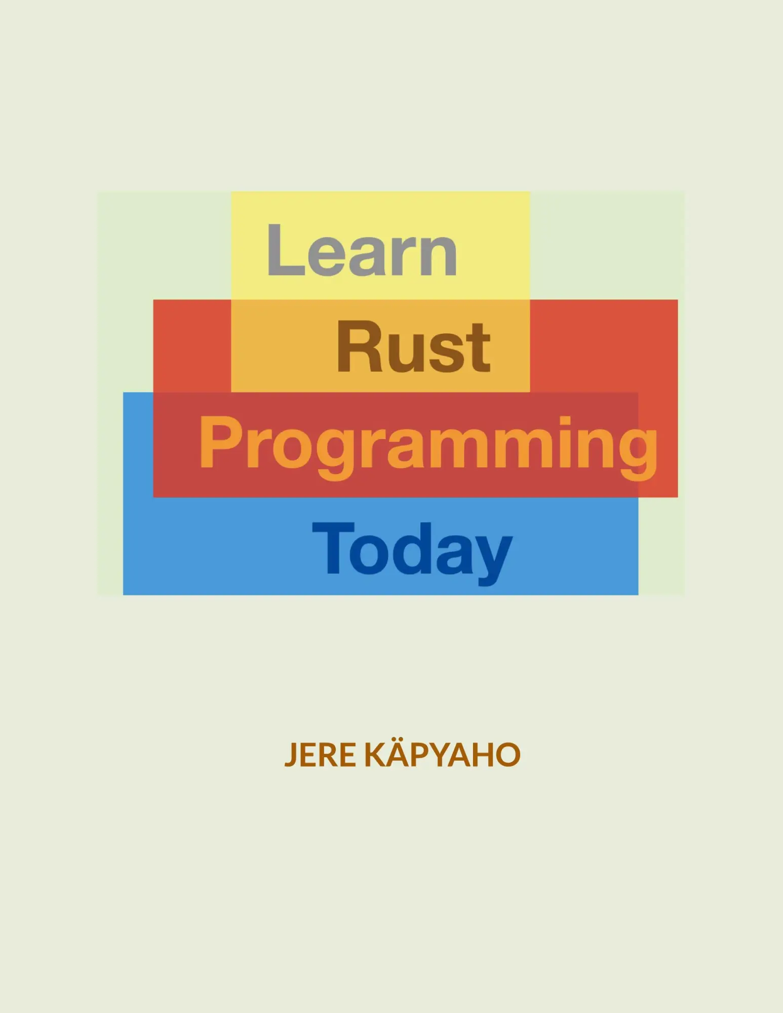 Cover: 9789528902980 | Learn Rust Programming Today | Jere Käpyaho | Taschenbuch | Englisch