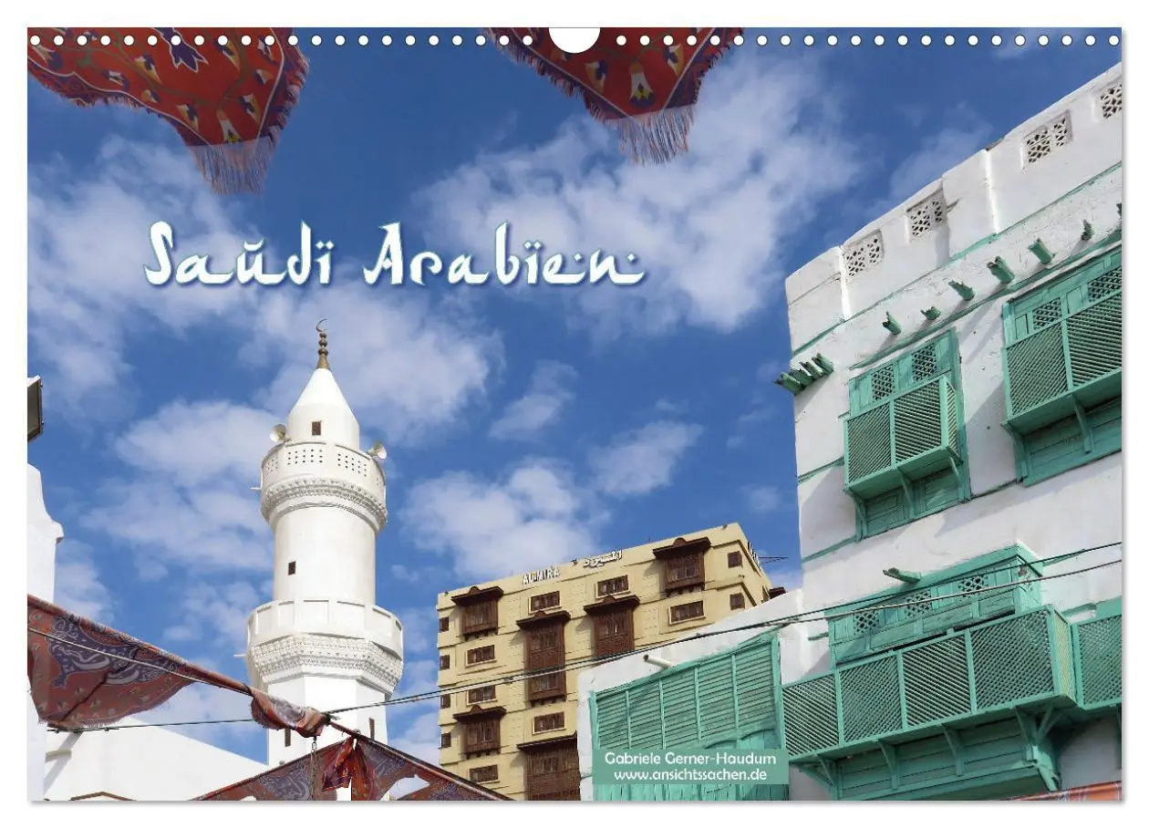 Cover: 9783457733080 | Saudi-Arabien (Wandkalender 2026 DIN A3 quer), CALVENDO Monatskalender