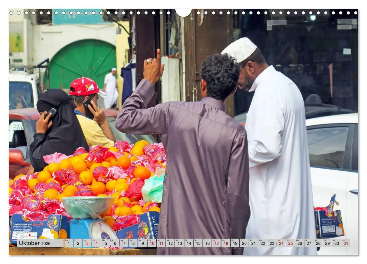 Bild: 9783457733080 | Saudi-Arabien (Wandkalender 2026 DIN A3 quer), CALVENDO Monatskalender