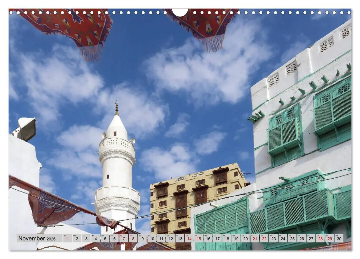 Bild: 9783457733080 | Saudi-Arabien (Wandkalender 2026 DIN A3 quer), CALVENDO Monatskalender