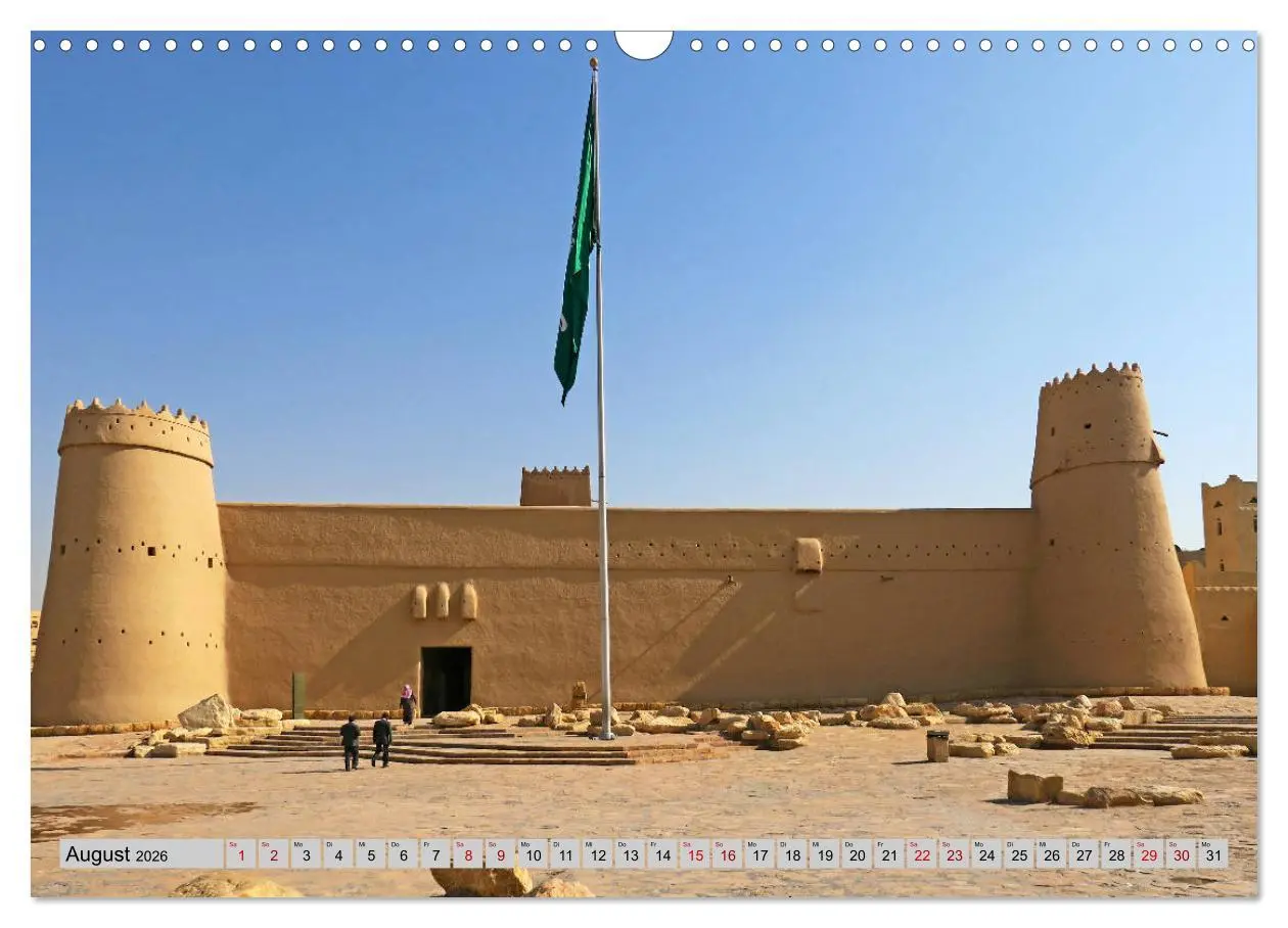 Bild: 9783457733080 | Saudi-Arabien (Wandkalender 2026 DIN A3 quer), CALVENDO Monatskalender