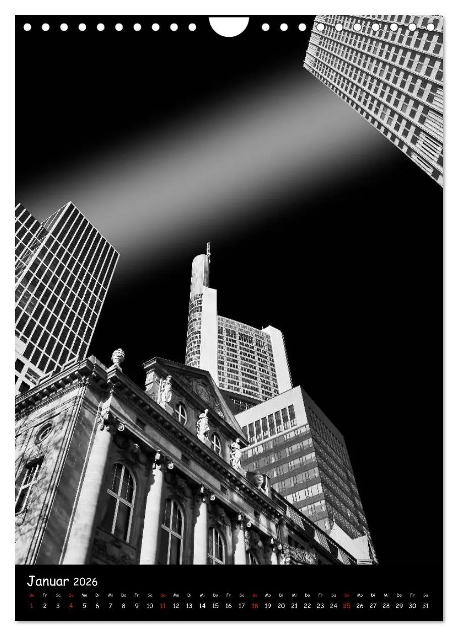 Bild: 9783516443080 | Frankfurt am Main - Classic und Modern (Wandkalender 2026 DIN A4...