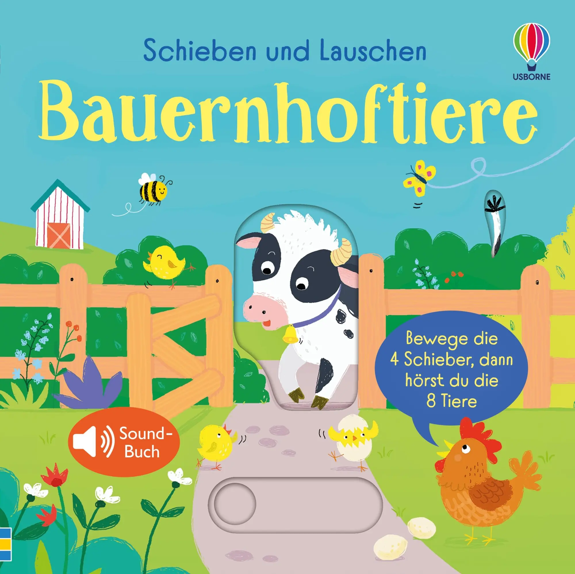 Cover: 9781035703180 | Schieben und Lauschen: Bauernhoftiere | Sam Taplin | Buch | 8 S. Cover: 9781035703180 | Schieben und Lauschen: Bauernhoftiere | Sam Taplin | Buch | 8 S.