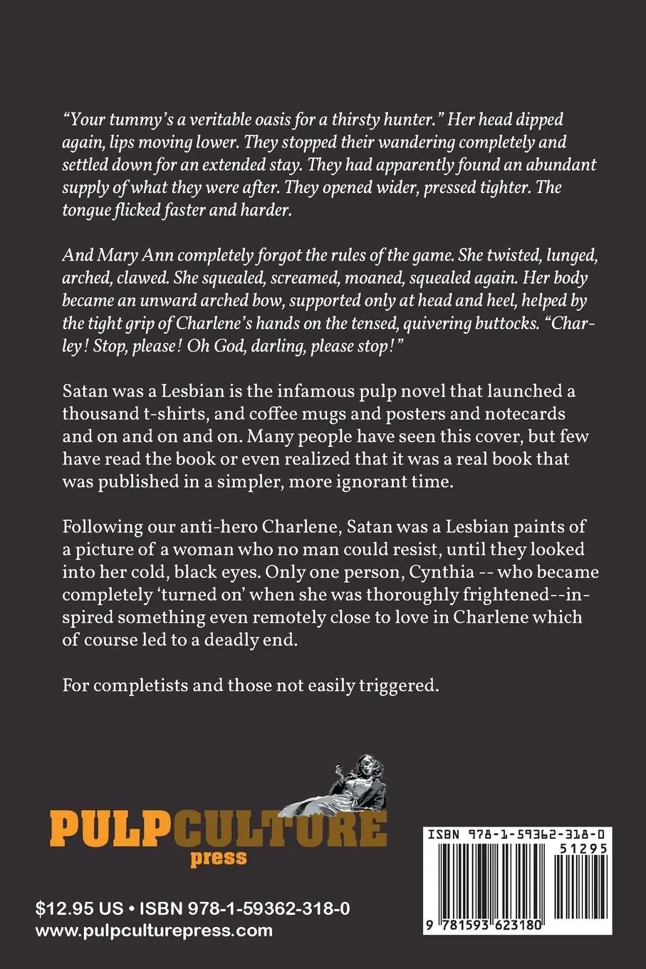 Rückseite: 9781593623180 | Satan was a Lesbian | Fred Haley | Taschenbuch | Englisch | 2023