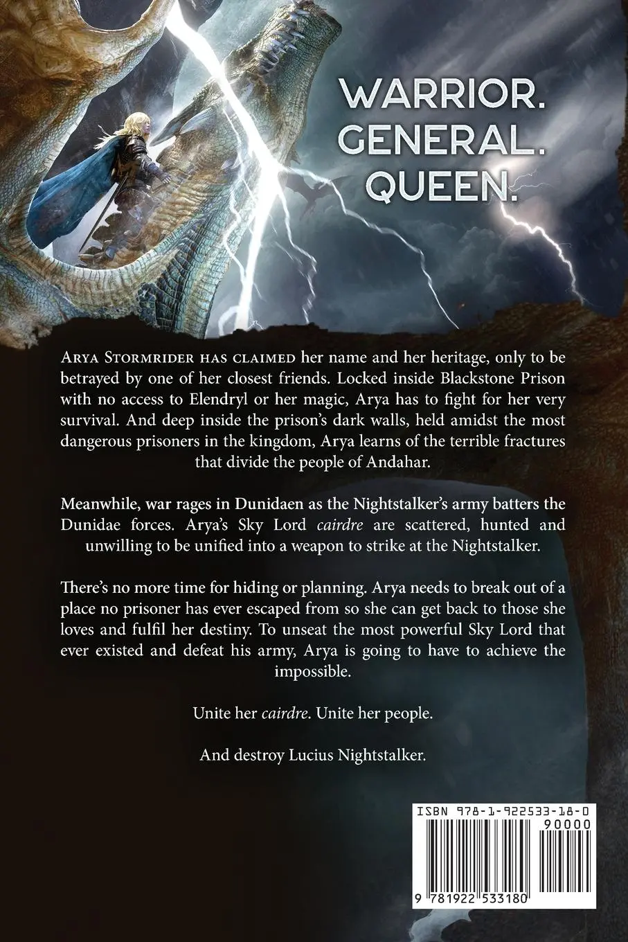 Rückseite: 9781922533180 | The Unleashed Storm | Lisa Cassidy | Taschenbuch | Englisch | 2025