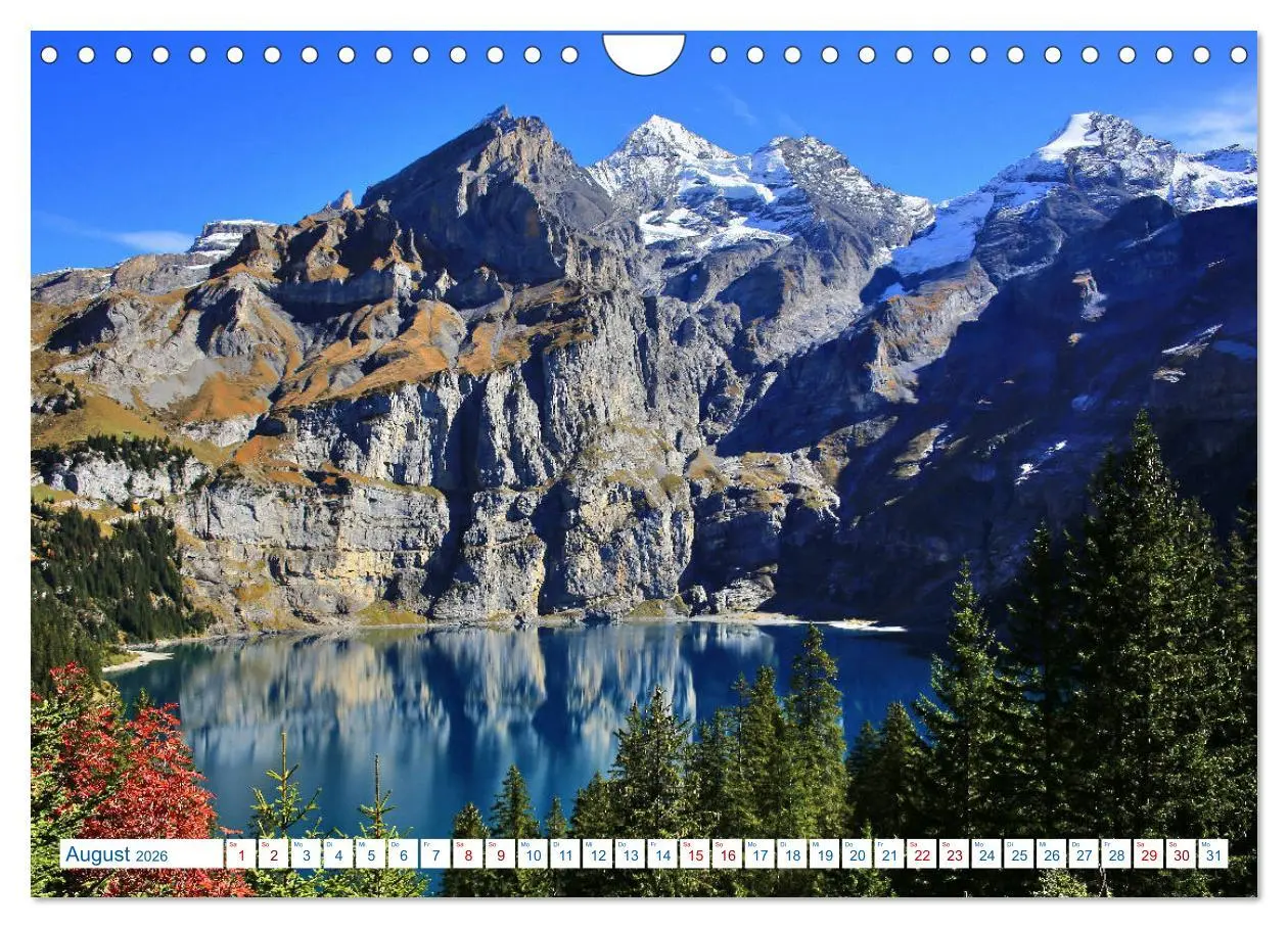 Bild: 9783457893180 | Schweizer Bergblicke (Wandkalender 2026 DIN A4 quer), CALVENDO...
