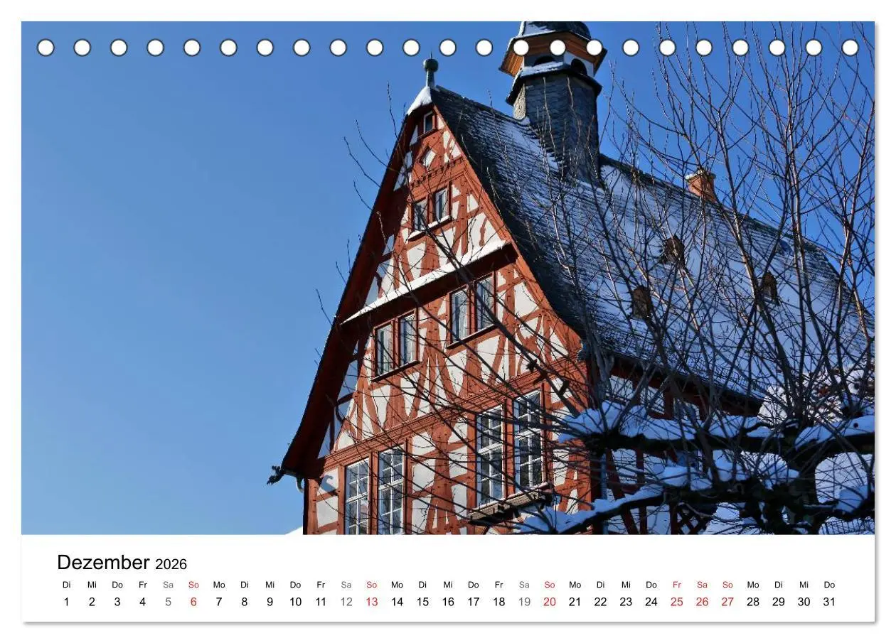 Bild: 9783516053180 | Romantisches Oberursel von Petrus Bodenstaff (Tischkalender 2026...