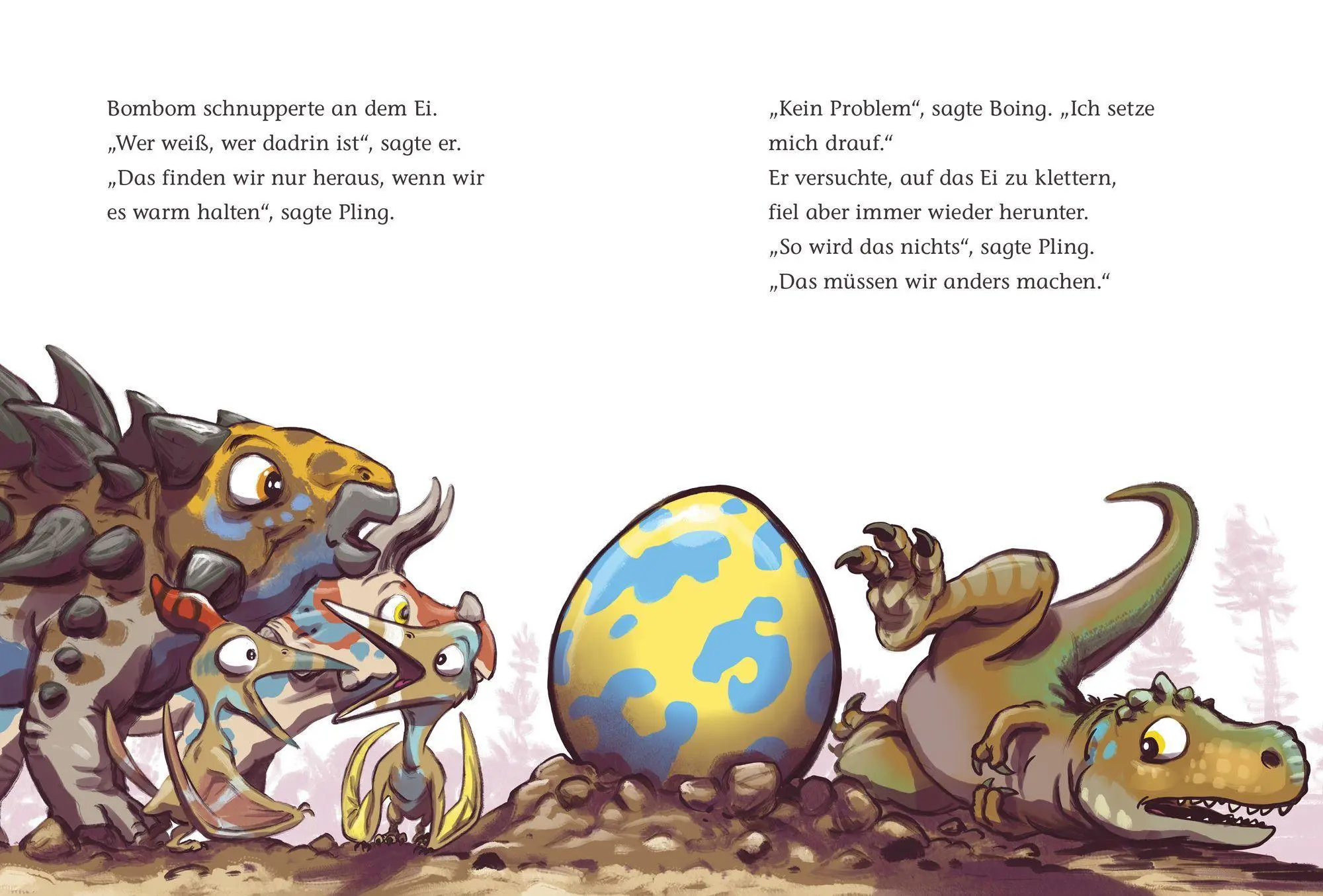 Bild: 9783649643180 | T-Rex World (Leseanfänger, Bd. 2) | Ach, du dickes Ei! | Jochen Till