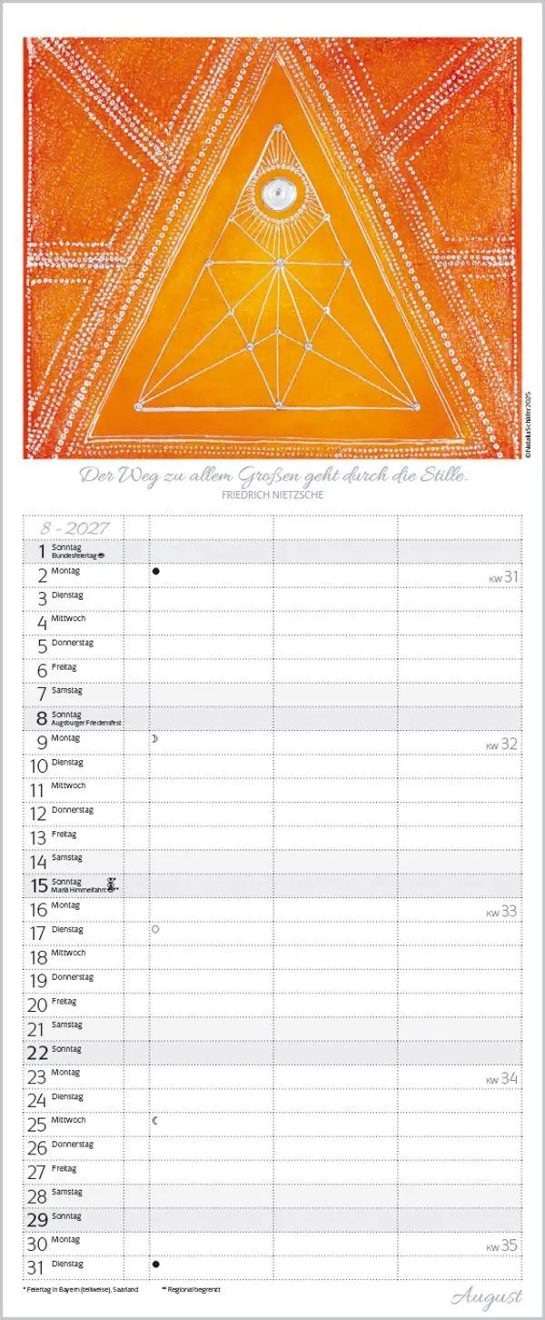 Bild: 9783819303180 | Achtsamkeit Timer für 2 2027 | Verlag Korsch | Kalender | 14 S. | 2027