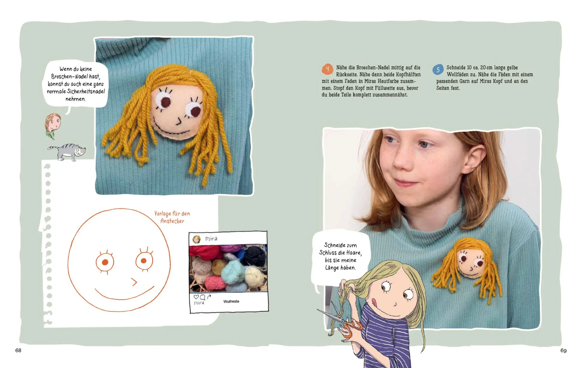 Bild: 9783954703180 | Mira macht Sachen - #basteln #stricken #bauen #kreativsein...