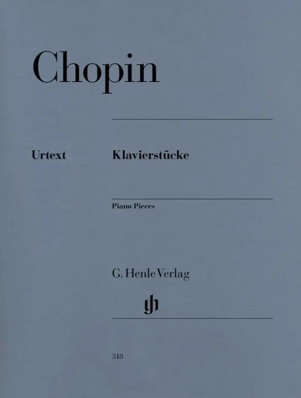 Cover: 9790201803180 | Frédéric Chopin - Klavierstücke | Besetzung: Klavier zu zwei Händen