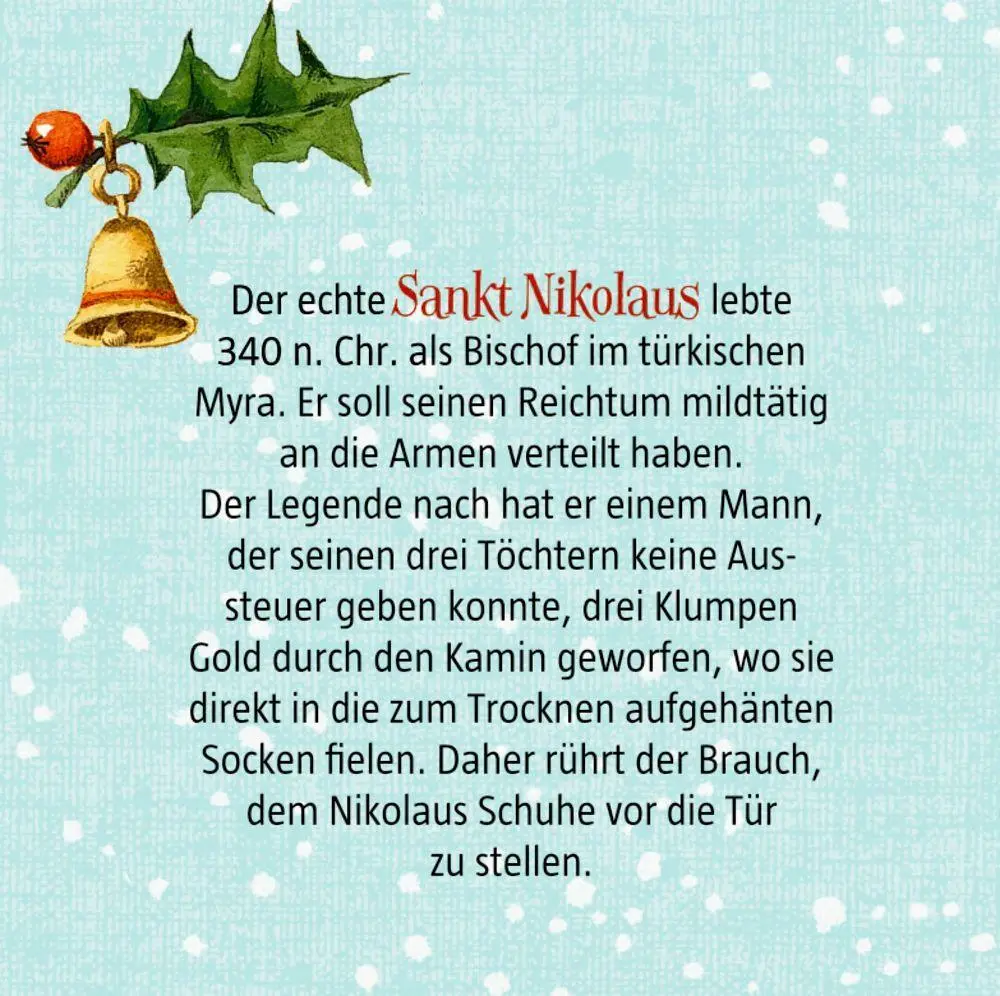 Bild: 4050003723280 | Wandkalender - Zauberhaftes Weihnachts-ABC | Marjolein Bastin | 1 S.