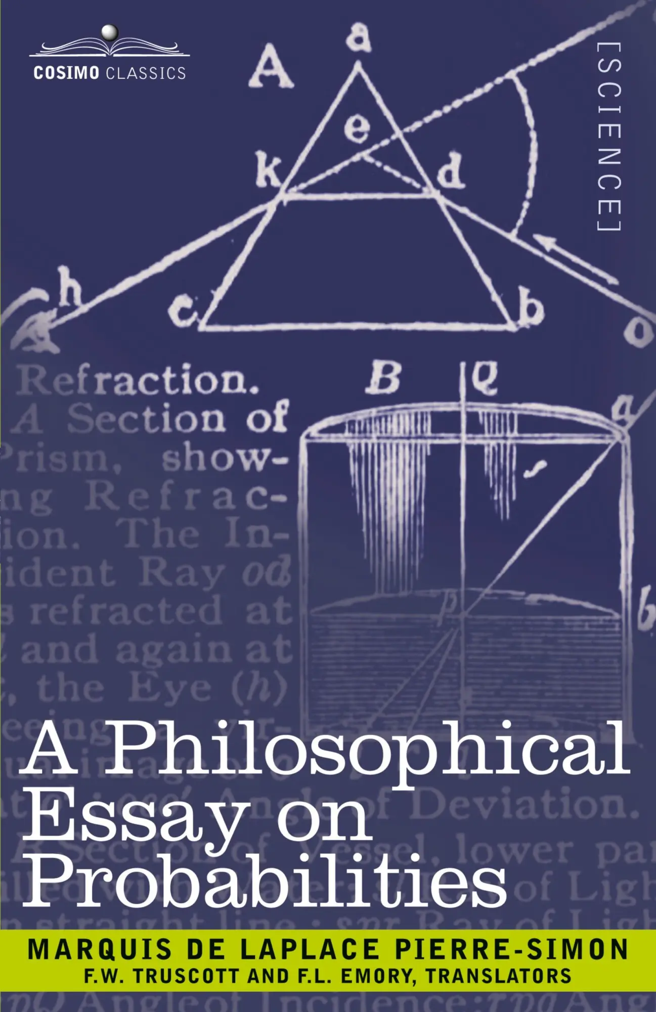 Cover: 9781602063280 | A Philosophical Essay on Probabilities | Laplace | Taschenbuch | 2007