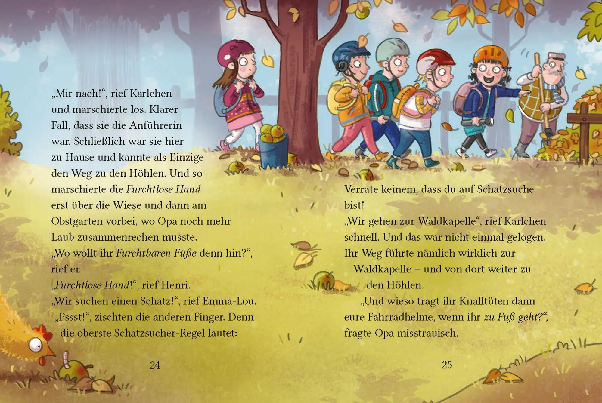 Bild: 9783401723280 | Karlchen und die Furchtlose Hand (2). Eine Bande hat Zoff | Buch