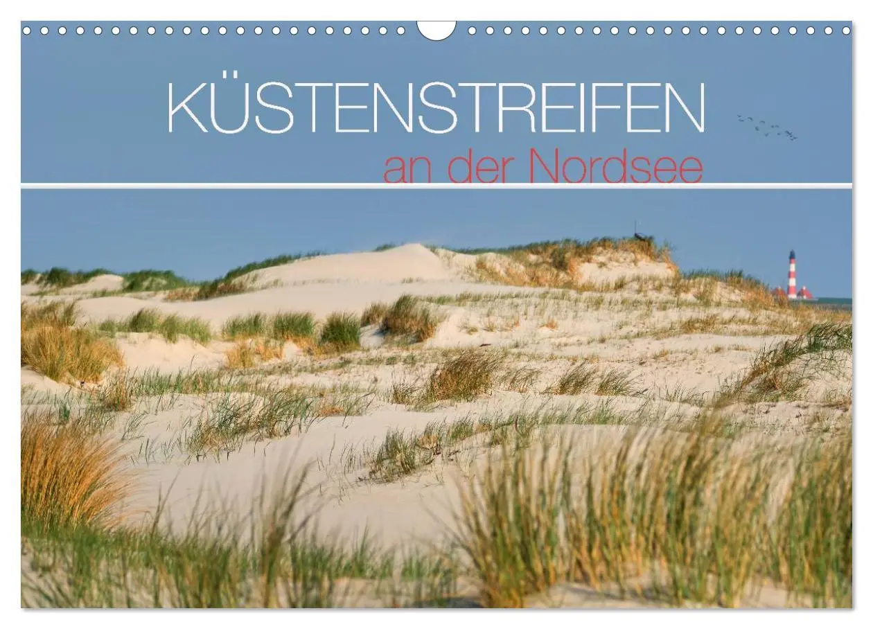 Cover: 9783435623280 | Küstenstreifen an der Nordsee (Wandkalender 2025 DIN A3 quer),...