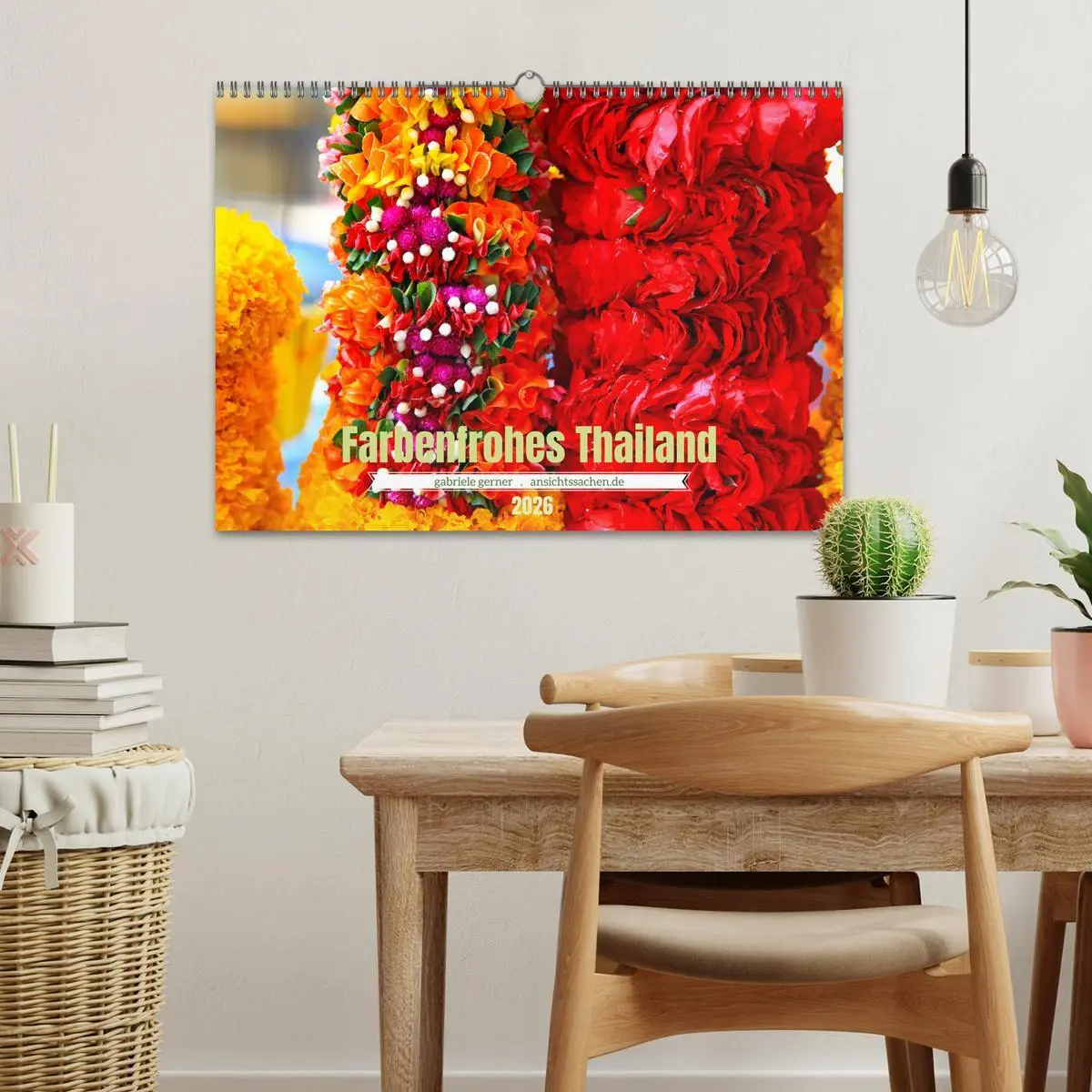 Bild: 9783457573280 | Farbenfrohes Thailand (Wandkalender 2026 DIN A3 quer), CALVENDO...