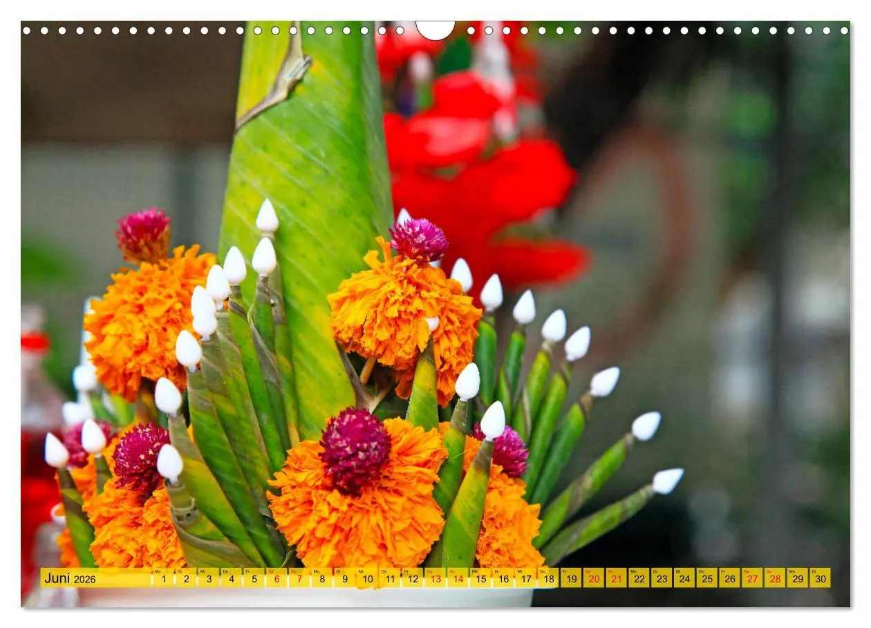 Bild: 9783457573280 | Farbenfrohes Thailand (Wandkalender 2026 DIN A3 quer), CALVENDO...