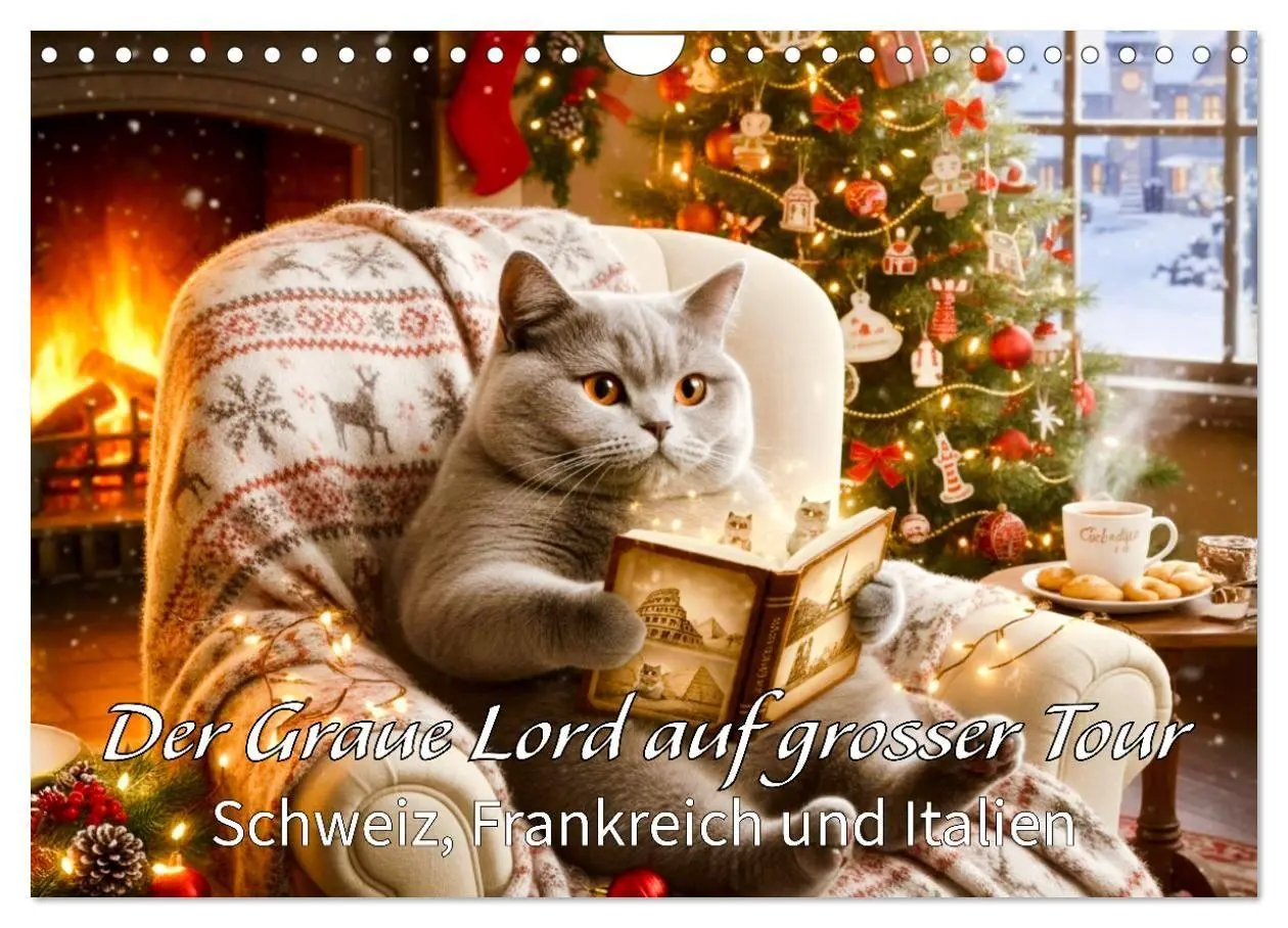 Cover: 9783516733280 | Der Graue Lord auf grosser Tour (Wandkalender 2026 DIN A4 quer),...