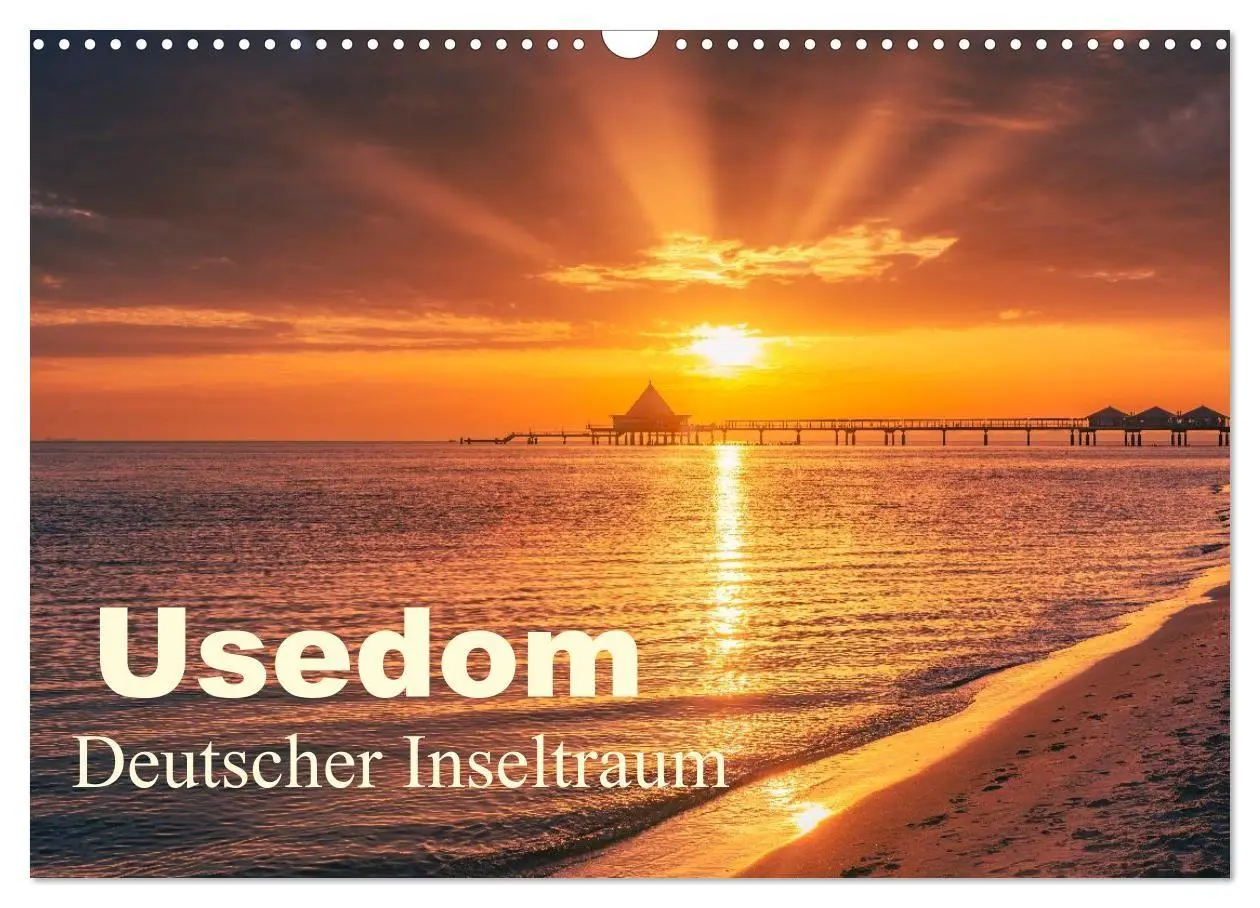 Cover: 9783594263280 | Usedom - Deutscher Inseltraum (Wandkalender 2027 DIN A3 quer),...