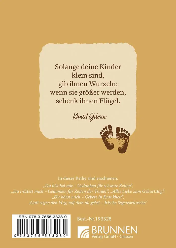 Rückseite: 9783765533280 | Willkommen im Leben | Susanne Baum | Broschüre | Kleine Grüsse | 16 S.