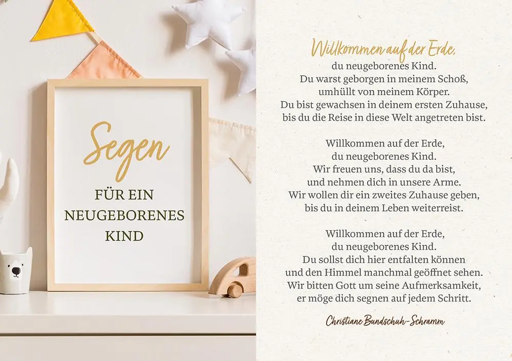 Bild: 9783765533280 | Willkommen im Leben | Susanne Baum | Broschüre | Kleine Grüsse | 16 S.