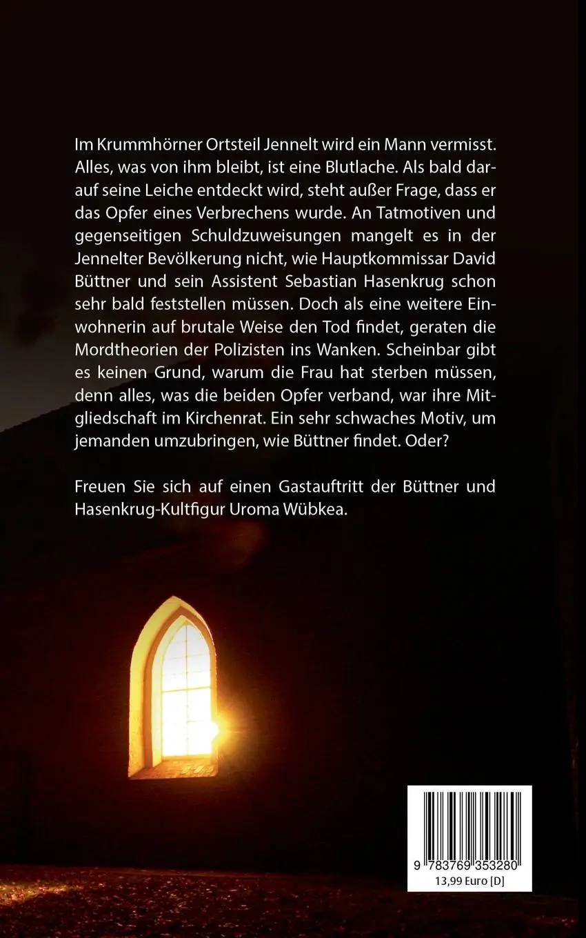 Rückseite: 9783769353280 | Todesgruft | Ostfrieslandkrimi | Elke Bergsma | Taschenbuch | 298 S.