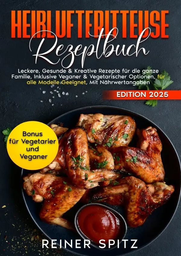 Cover: 9783819083280 | Heißluftfritteuse Rezeptbuch | Reiner Spitz | Taschenbuch | Deutsch