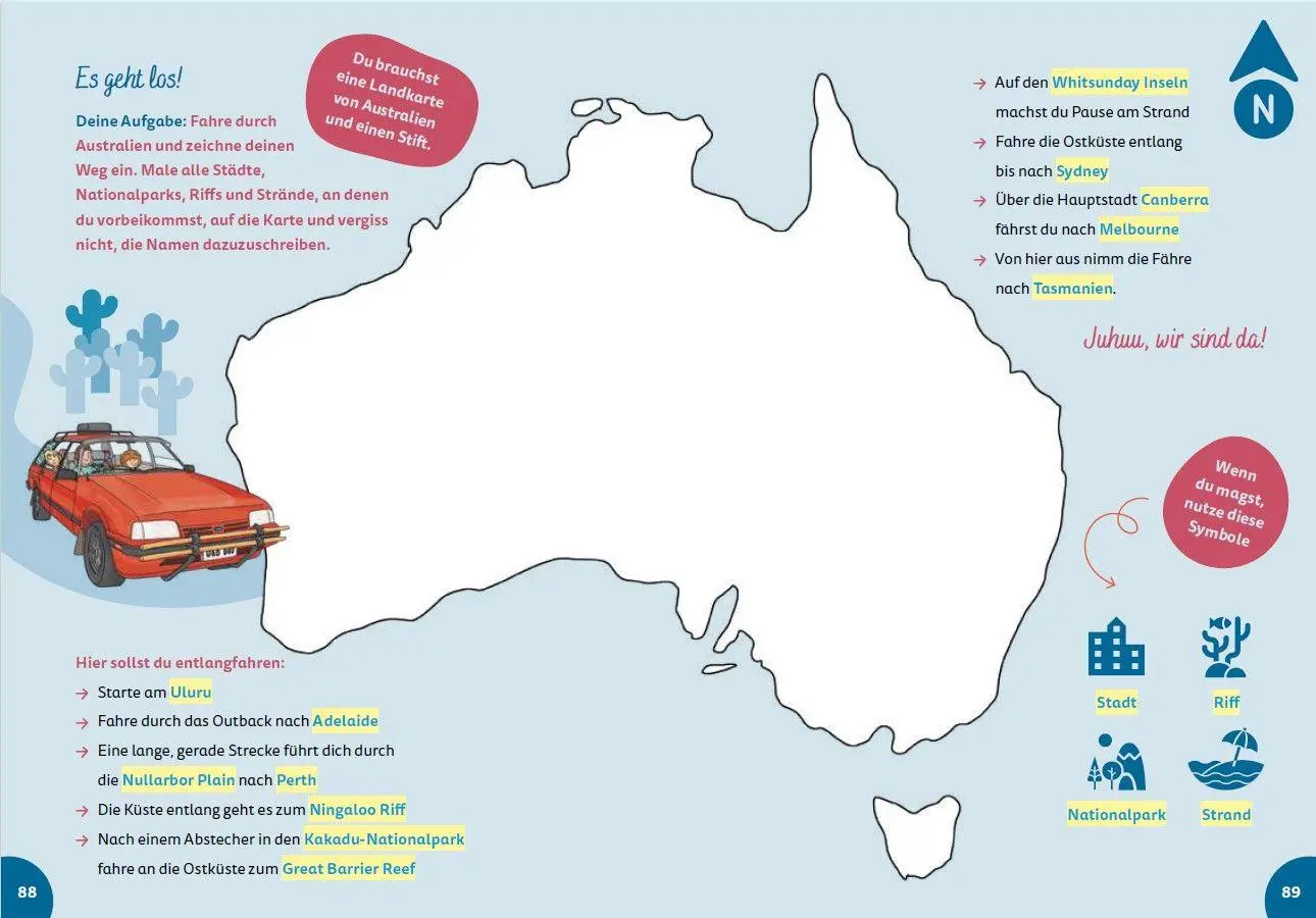 Bild: 9783946323280 | Australien for kids | Viola Ehrig | Taschenbuch | 128 S. | Deutsch
